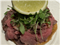 beef tostada